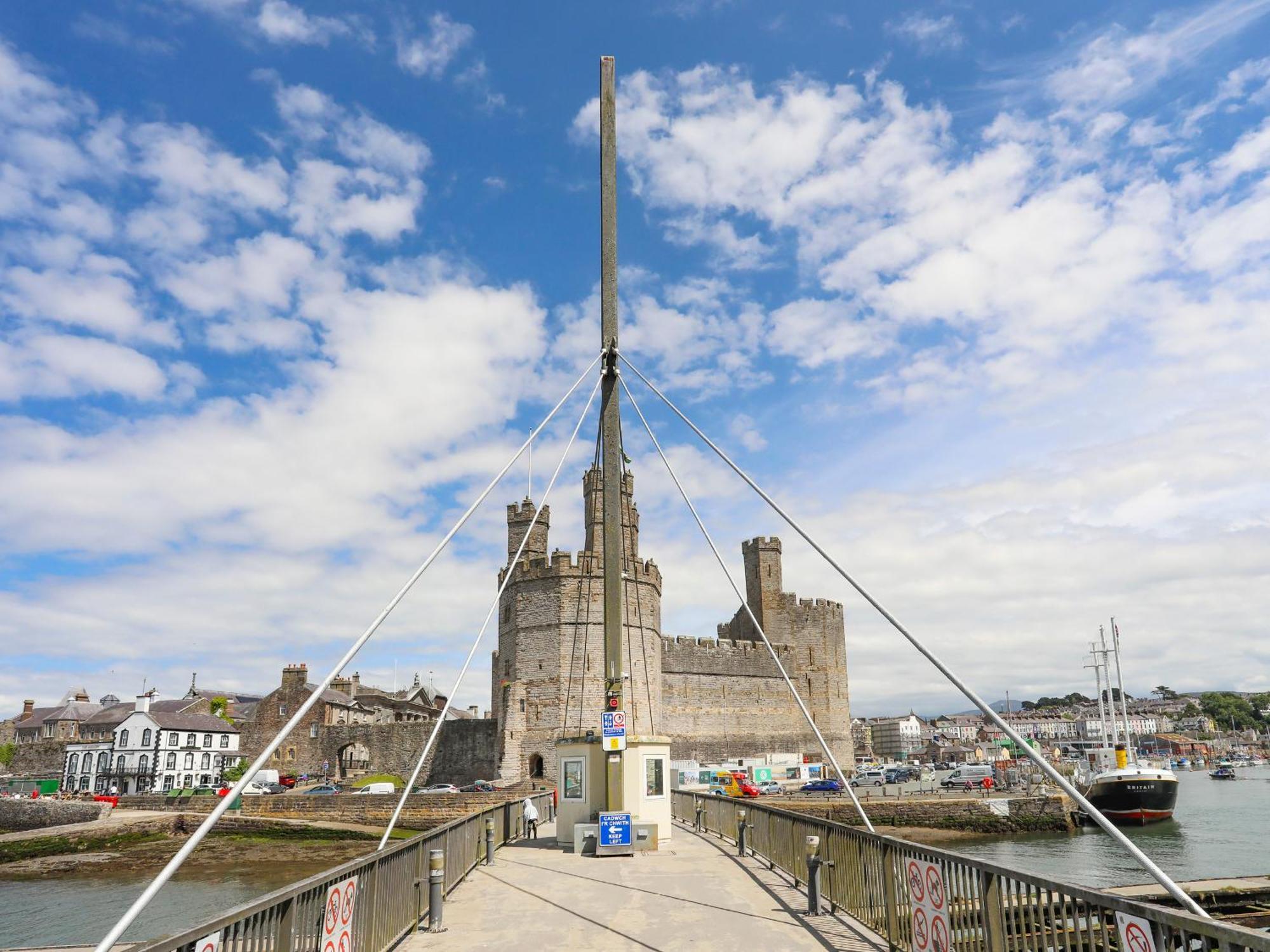 Apartmán Llety Pen Deitsh 1 Caernarfon Exteriér fotografie